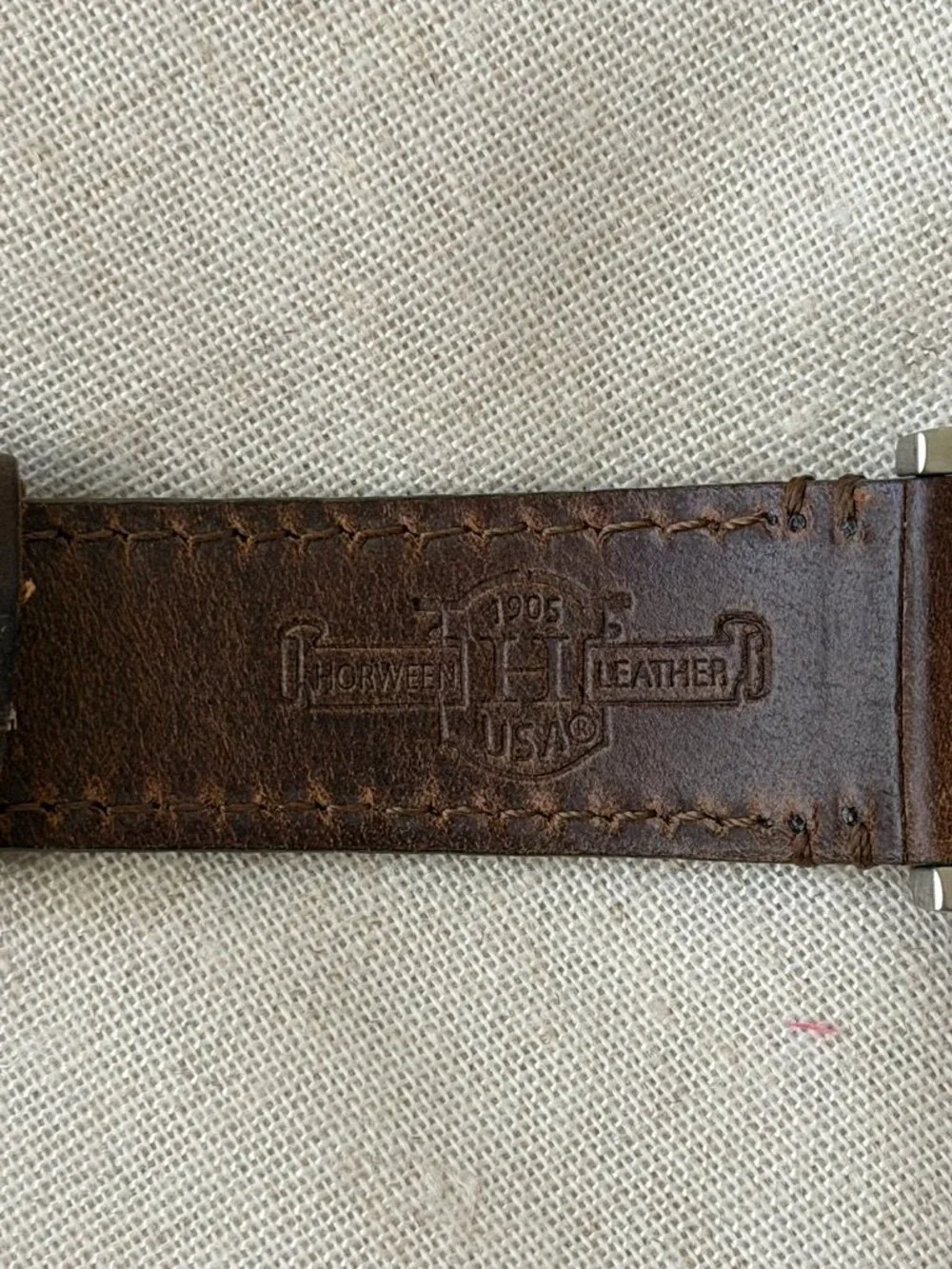 Nixon The Porter Leather Watch Horween Brown Minimalist Quiet Luxury